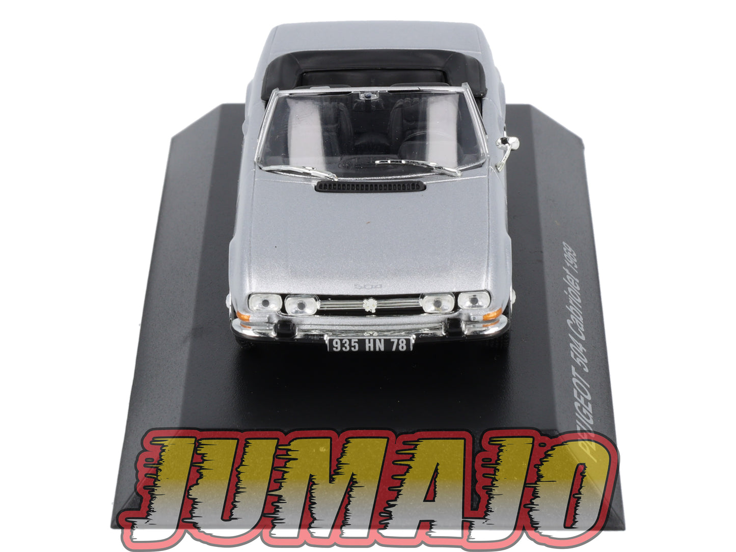 PEU53 Voiture 1/43 Hachette NOREV PEUGEOT : 504 Cabriolet 1969