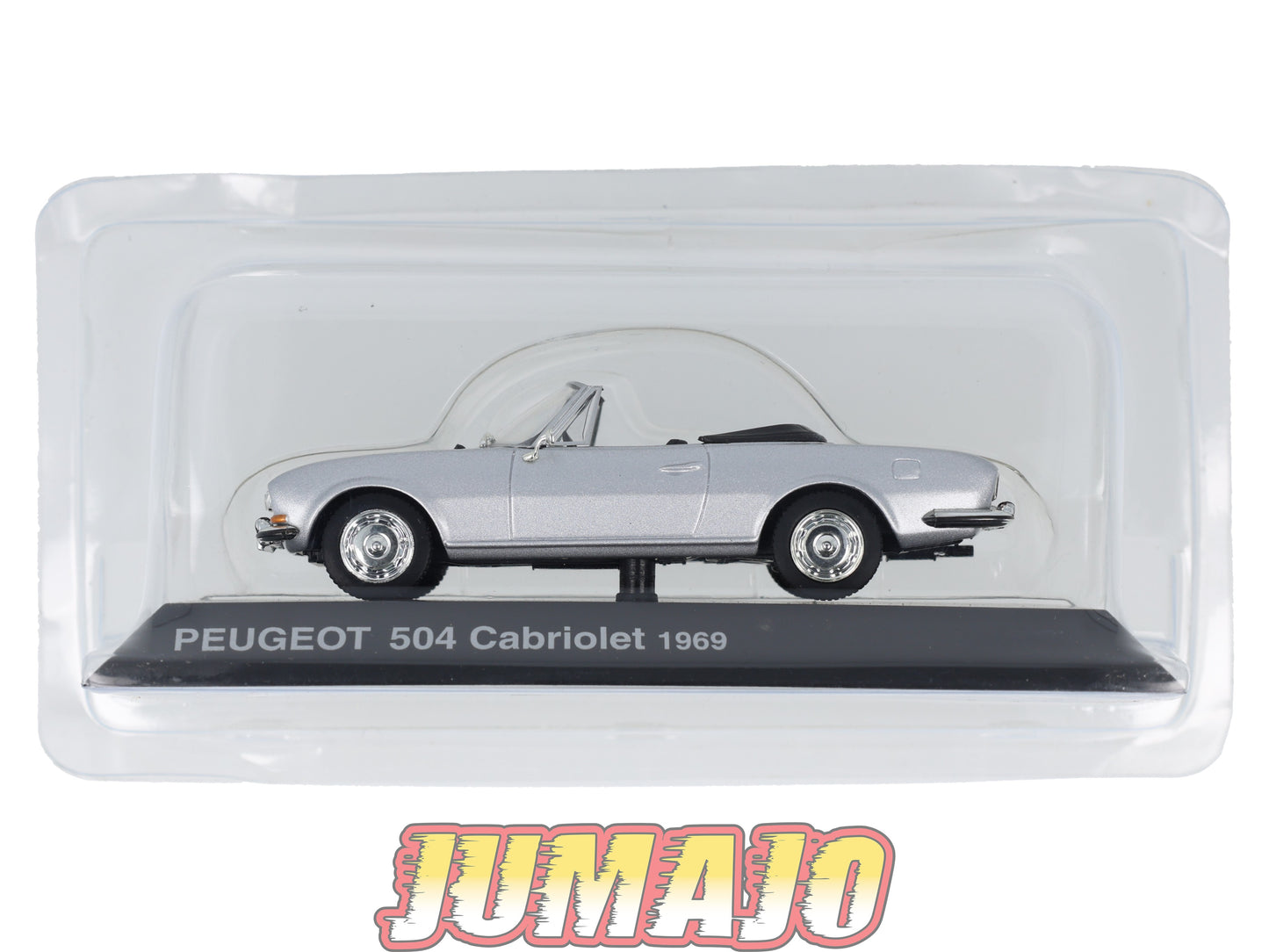 PEU53 Voiture 1/43 Hachette NOREV PEUGEOT : 504 Cabriolet 1969