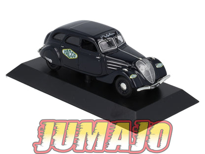 PEU56 Voiture 1/43 Hachettes PEUGEOT NOREV :  402 Yacco Delphine II 1936