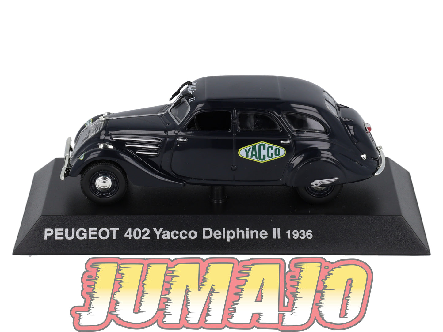 PEU56 Voiture 1/43 Hachettes PEUGEOT NOREV :  402 Yacco Delphine II 1936