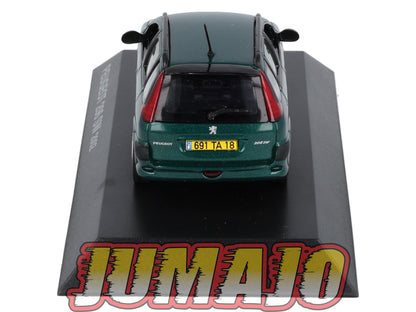 PEU57 Voiture 1/43 Hachette NOREV PEUGEOT : 206 SW 2002