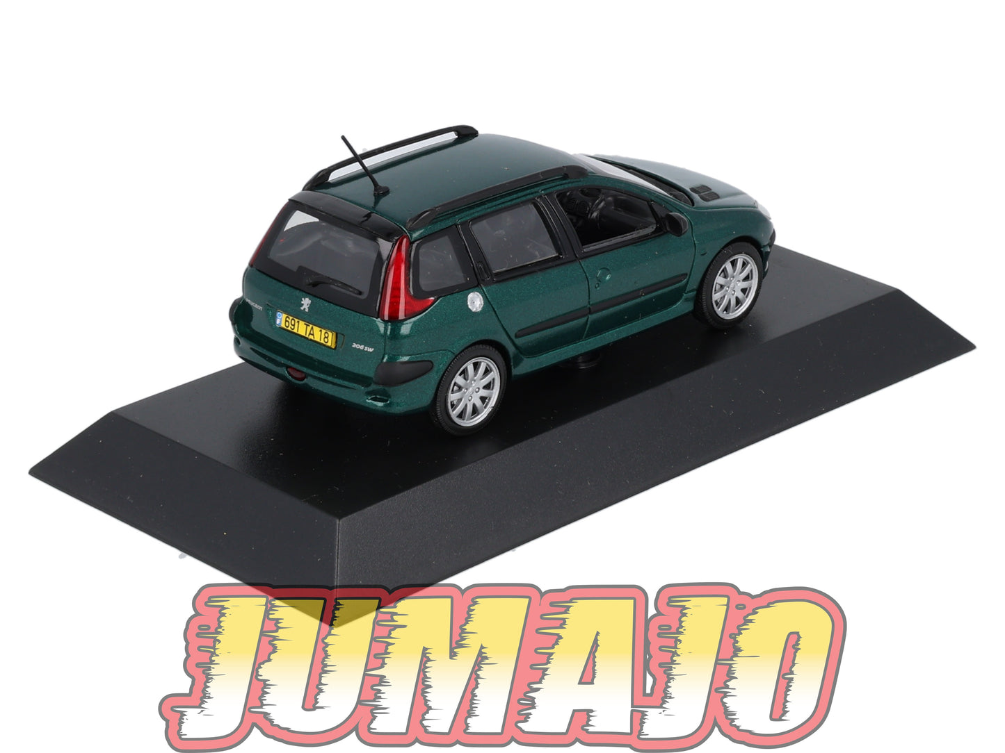 PEU57 Voiture 1/43 Hachette NOREV PEUGEOT : 206 SW 2002