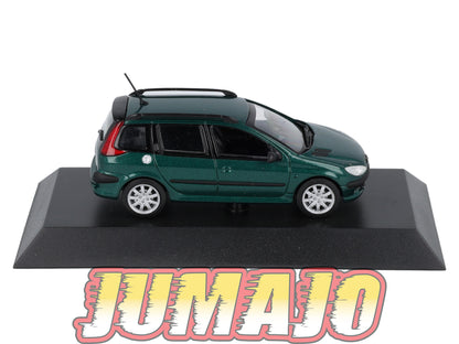 PEU57 Voiture 1/43 Hachette NOREV PEUGEOT : 206 SW 2002