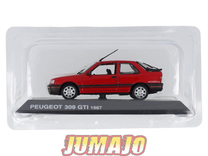 PEU58 Voiture 1/43 Hachette NOREV PEUGEOT : 309 GTI 1987