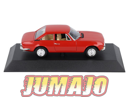 PEU5 Voiture 1/43 Hachette NOREV PEUGEOT : 504 Coupe 1969