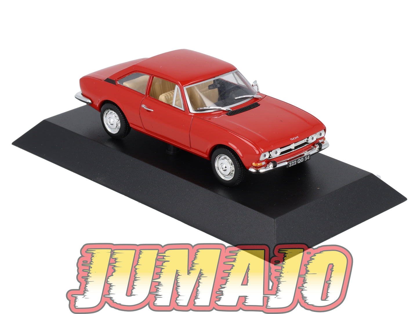 PEU5 Voiture 1/43 Hachette NOREV PEUGEOT : 504 Coupe 1969