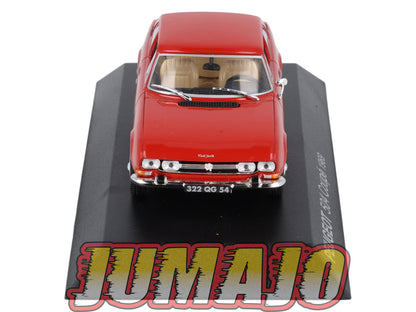 PEU5 Voiture 1/43 Hachette NOREV PEUGEOT : 504 Coupe 1969