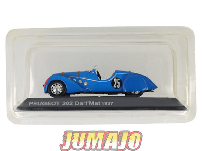 PEU8 Voiture 1/43 Hachette NOREV PEUGEOT : 302 Darl'Mat 1937
