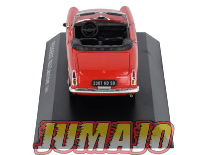 PEU9 Voiture 1/43 Hachette NOREV PEUGEOT : 404 Cabriolet 1967