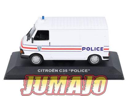 PFR100 1/43 IXO/ALTAYA Camionnettes Antan : CITROËN C35 Police