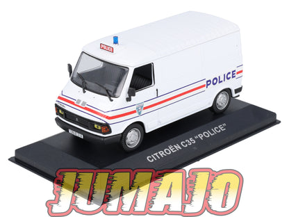 PFR100 1/43 IXO/ALTAYA Camionnettes Antan : CITROËN C35 Police