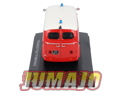 PFR10 1/43 IXO/ALTAYA  Camionnettes Antan : PEUGEOT D3A Pompiers