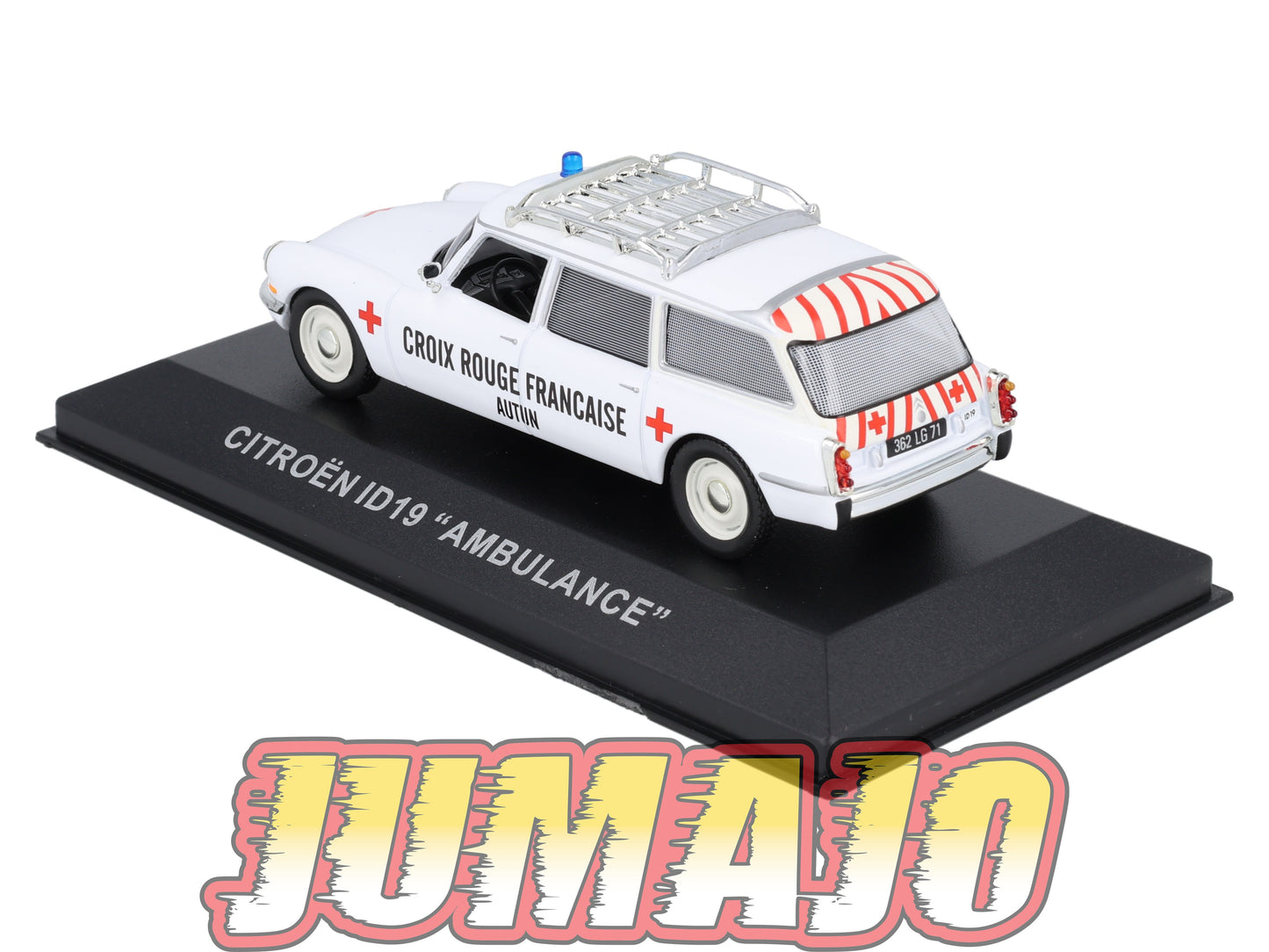 PFR23 1/43 IXO/ALTAYA  Camionnettes Antan : CITROËN ID 19 Ambulance (Croix Rouge)