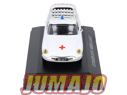 PFR23 1/43 IXO/ALTAYA  Camionnettes Antan : CITROËN ID 19 Ambulance (Croix Rouge)