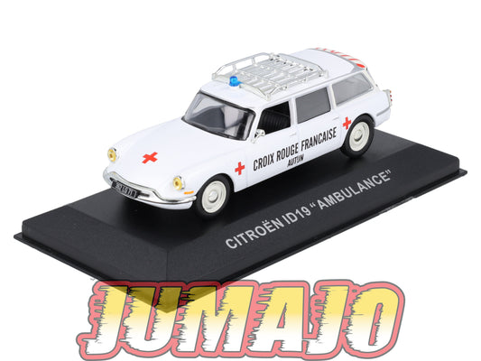 PFR23 1/43 IXO/ALTAYA  Camionnettes Antan : CITROËN ID 19 Ambulance (Croix Rouge)