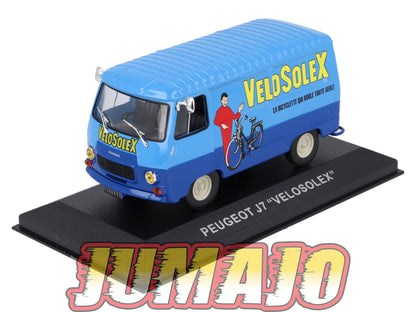 PFR25 1/43 IXO/ALTAYA  Camionnettes Antan : PEUGEOT J7 Vélosolex