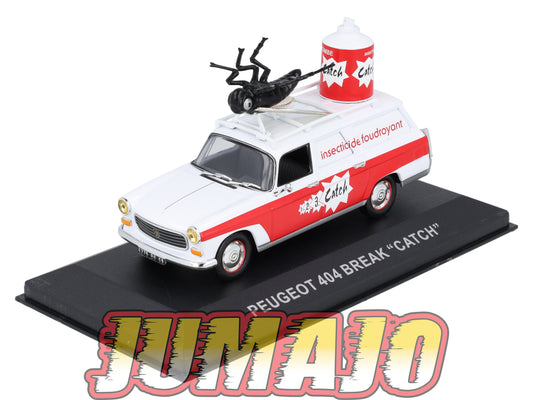 PFR26 1/43 IXO/ALTAYA  Camionnettes Antan : PEUGEOT 404 Break Catch (Insecticide)