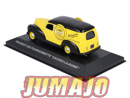 PFR29 1/43 IXO Altaya Véhicules d'époque FRANCE: PEUGEOT 203 fourgonette CACHOU