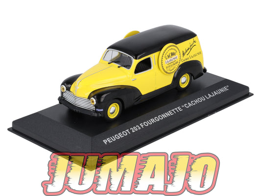PFR29 1/43 IXO Altaya Véhicules d'époque FRANCE: PEUGEOT 203 fourgonette CACHOU