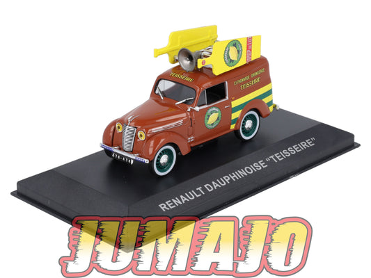 PFR31 1/43 IXO Véhicules d'époque ITALIE : RENAULT Dauphinoise Teisseire