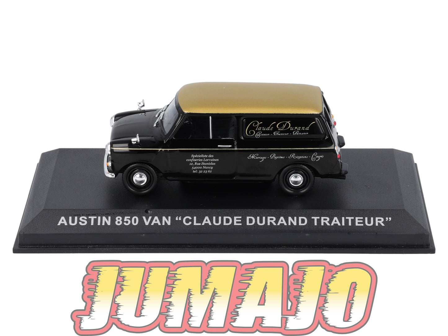 PFR33 1/43 IXO/ALTAYA  Camionnettes Antan : AUSTIN 850 VAN Claude Durand Traiteur