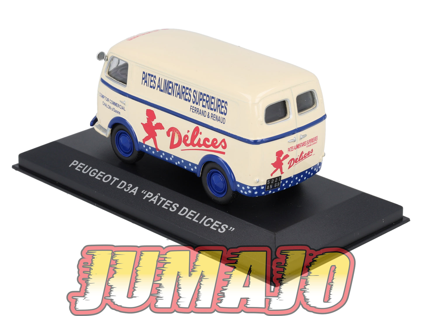 PFR35 1/43 IXO/ALTAYA  Camionnettes Antan : PEUGEOT D3A Pâtes Délices
