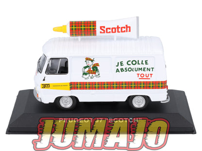 PFR37 1/43 IXO/ALTAYA Camionnettes Antan : PEUGEOT J7 Scotch