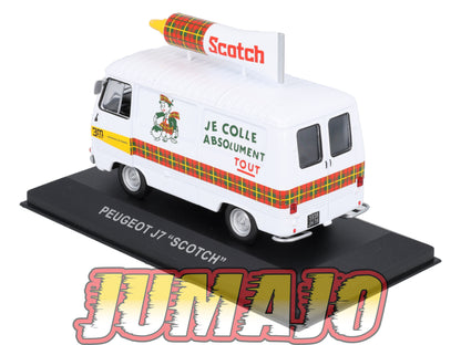 PFR37 1/43 IXO/ALTAYA Camionnettes Antan : PEUGEOT J7 Scotch