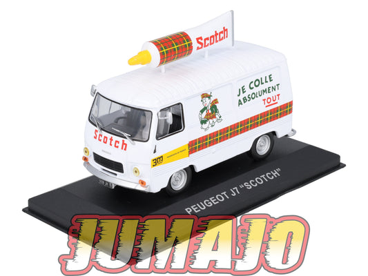 PFR37 1/43 IXO/ALTAYA Camionnettes Antan : PEUGEOT J7 Scotch