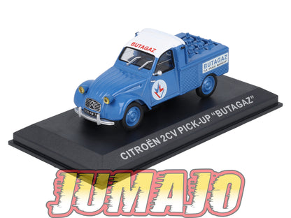 PFR39 1/43 IXO/ALTAYA  Camionnettes Antan : CITROËN 2CV Pick-Up Butagaz