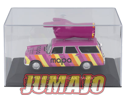 PFR40 1/43 IXO/ALTAYA  Camionnettes Antan : PEUGEOT 404 Break  Mapa