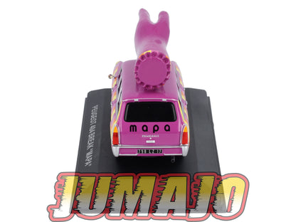 PFR40 1/43 IXO/ALTAYA  Camionnettes Antan : PEUGEOT 404 Break  Mapa