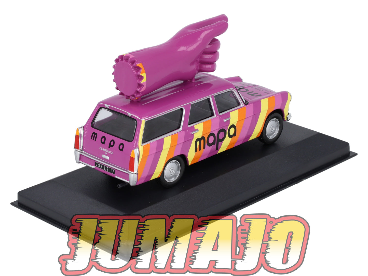 PFR40 1/43 IXO/ALTAYA  Camionnettes Antan : PEUGEOT 404 Break  Mapa