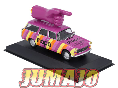 PFR40 1/43 IXO/ALTAYA  Camionnettes Antan : PEUGEOT 404 Break  Mapa