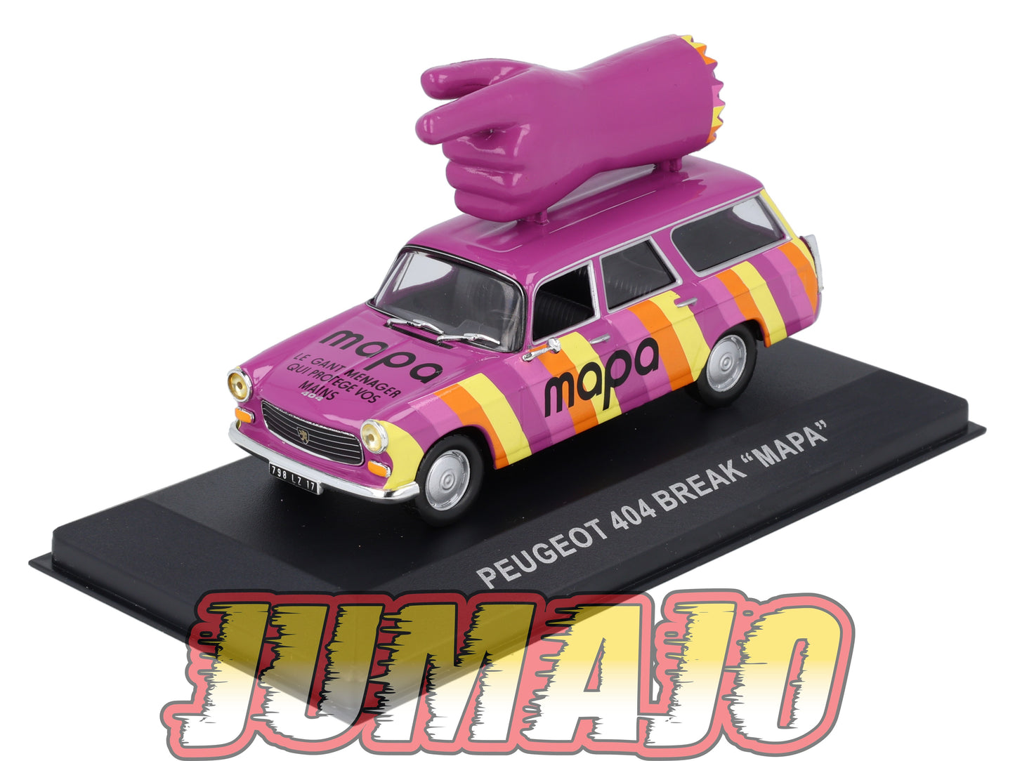 PFR40 1/43 IXO/ALTAYA  Camionnettes Antan : PEUGEOT 404 Break  Mapa