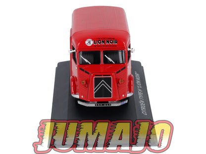 PFR41 1/43 IXO/ALTAYA  Camionnettes Antan : CITROËN Type H Lion Noir