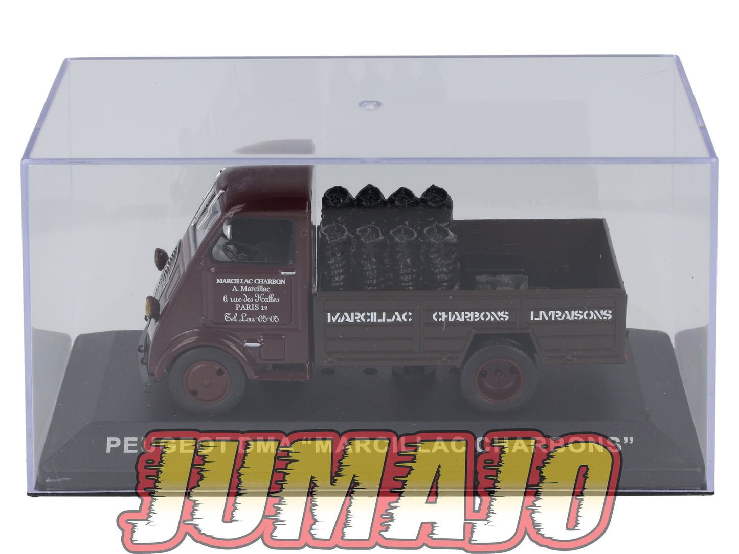 PFR43 1/43 IXO/ALTAYA  Camionnettes Antan : PEUGEOT DMA Marcillac Charbons