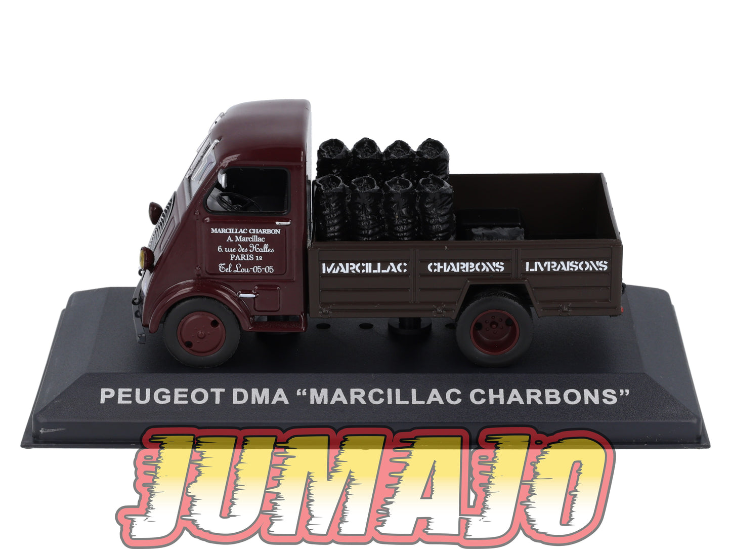 PFR43 1/43 IXO/ALTAYA  Camionnettes Antan : PEUGEOT DMA Marcillac Charbons