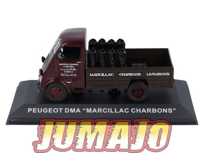 PFR43 1/43 IXO/ALTAYA  Camionnettes Antan : PEUGEOT DMA Marcillac Charbons
