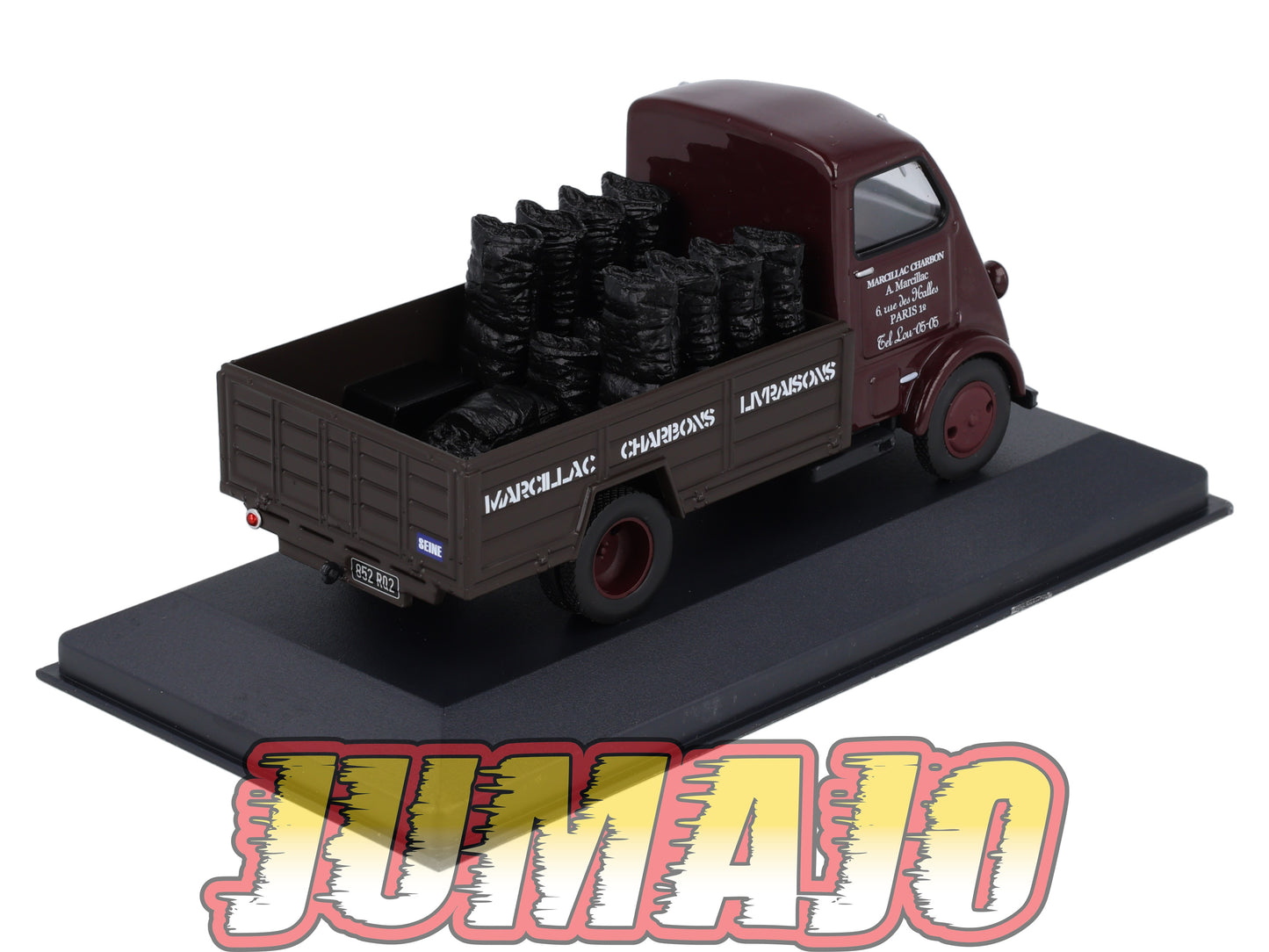 PFR43 1/43 IXO/ALTAYA  Camionnettes Antan : PEUGEOT DMA Marcillac Charbons