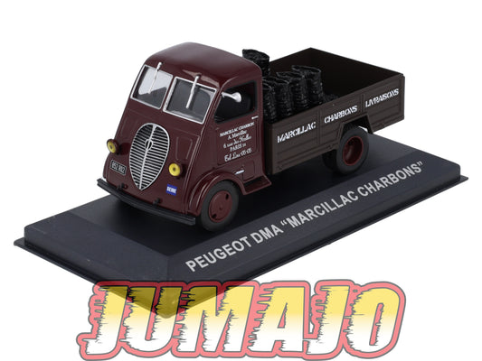 PFR43 1/43 IXO/ALTAYA  Camionnettes Antan : PEUGEOT DMA Marcillac Charbons