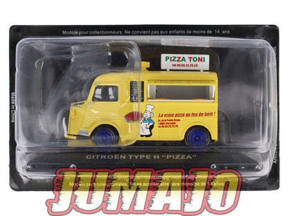 PFR51 1/43 IXO/ALTAYA Camionnettes Antan : CITROËN Type H Pizza