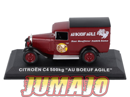 PFR54 1/43 IXO/ALTAYA  Camionnettes Antan : CITROËN C4 500KG Au Bœuf Agile