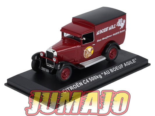 PFR54 1/43 IXO/ALTAYA  Camionnettes Antan : CITROËN C4 500KG Au Bœuf Agile