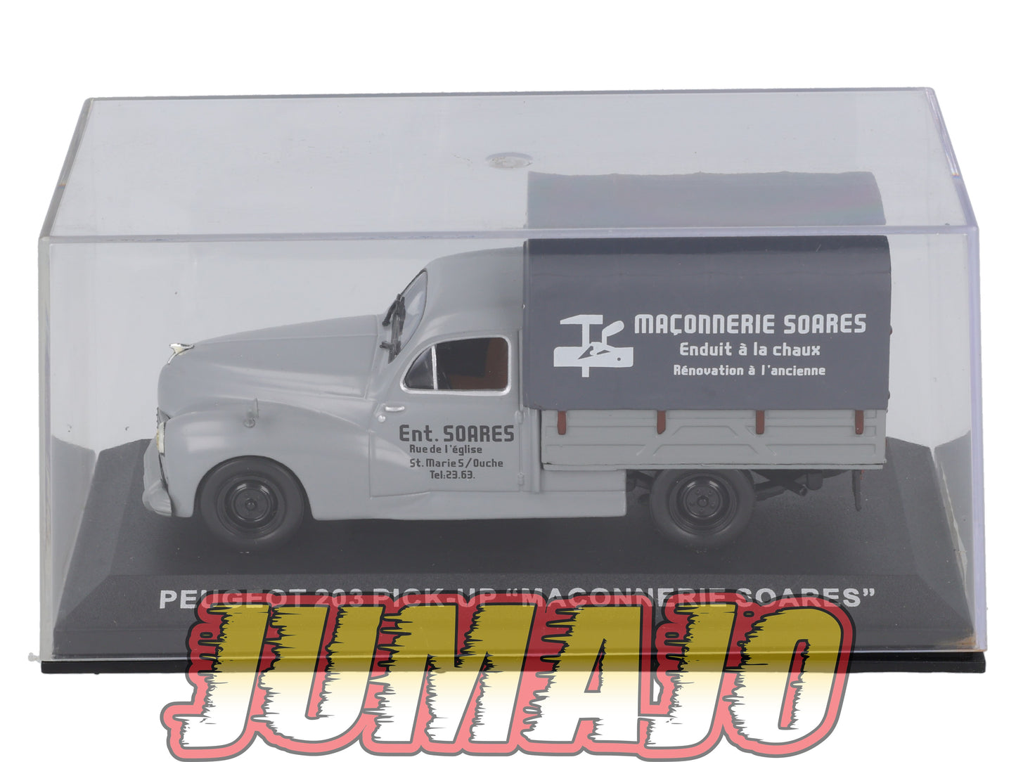 PFR58 1/43 IXO/ALTAYA  Camionnettes Antan : PEUGEOT 203 PICK UP Maçonnerie Soares