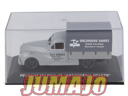 PFR58 1/43 IXO/ALTAYA  Camionnettes Antan : PEUGEOT 203 PICK UP Maçonnerie Soares