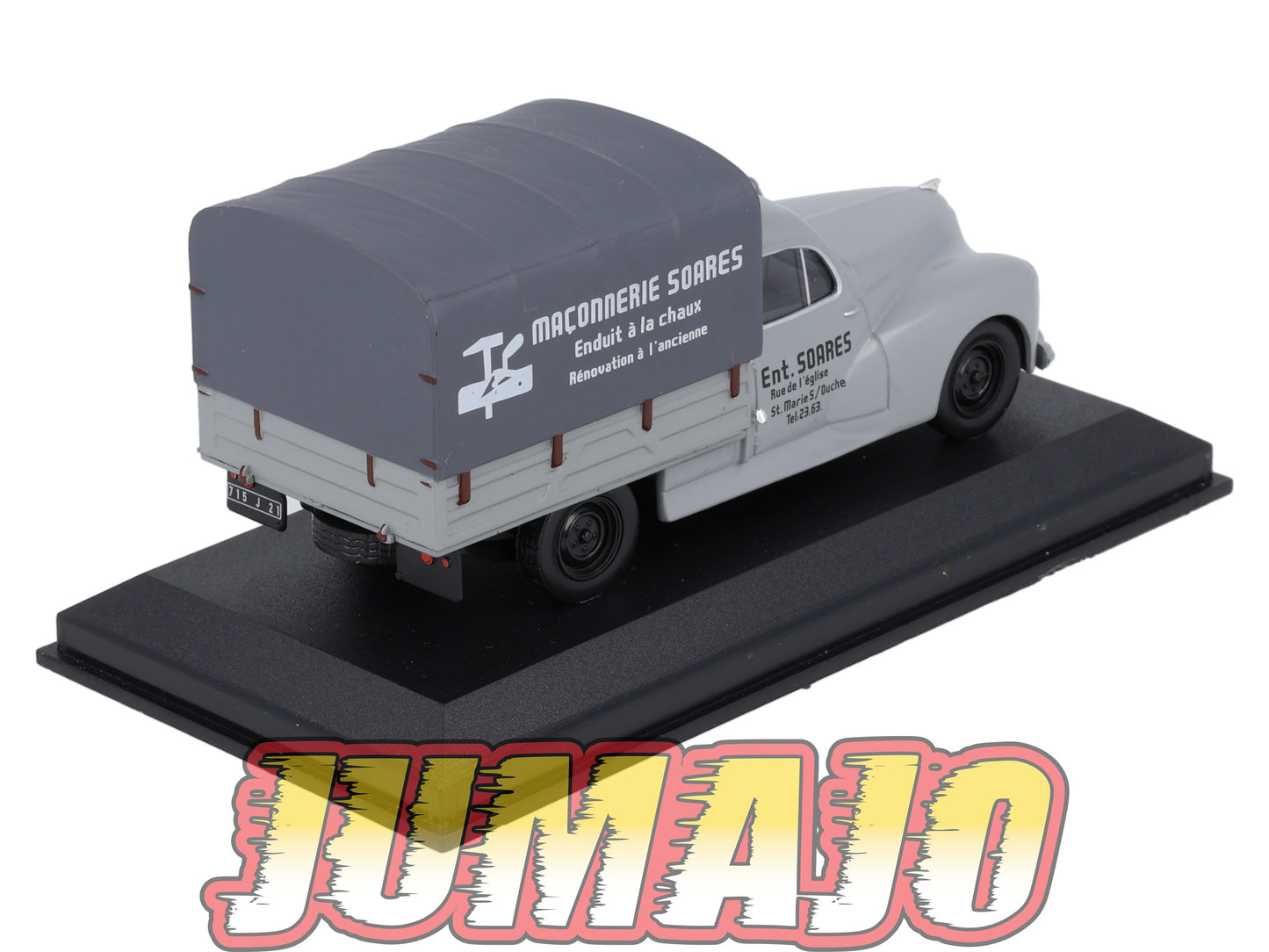 PFR58 1/43 IXO/ALTAYA  Camionnettes Antan : PEUGEOT 203 PICK UP Maçonnerie Soares