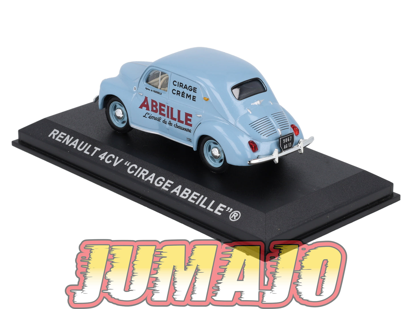 PFR59 1/43 IXO Véhicules d'époque ITALIE : RENAULT 4CV Commerciale Cirage abeille