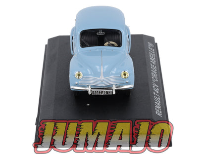 PFR59 1/43 IXO Véhicules d'époque ITALIE : RENAULT 4CV Commerciale Cirage abeille