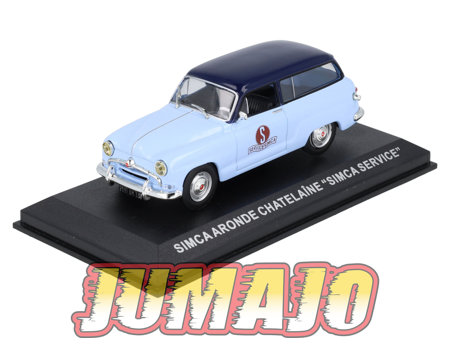 PFR63 1/43 IXO/ALTAYA Camionnettes Antan : SIMCA Aronde Chatelaîne Simca service